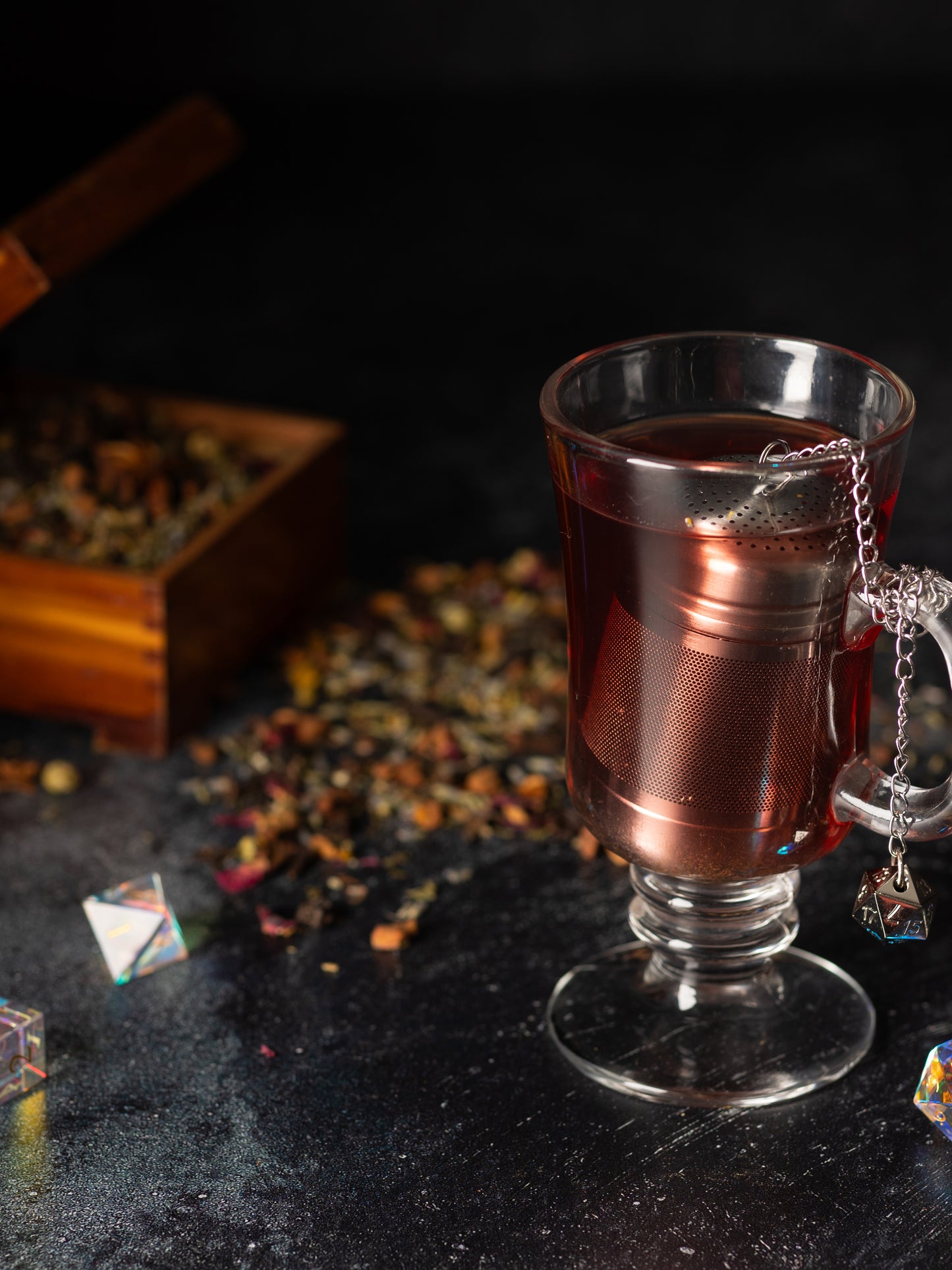 Metal D20 Tea Infuser