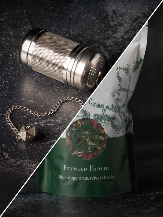 D20 Infuser and Tea bundle