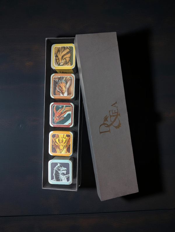 Flight of the Guardian Dragons | Premium Tea Set