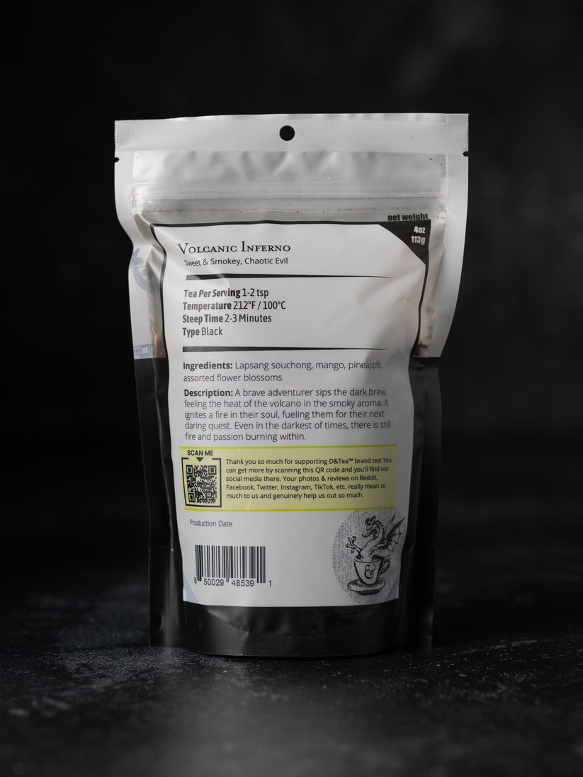 Volcanic Inferno – Sweet & Smoky Lapsang Blend | D&Tea